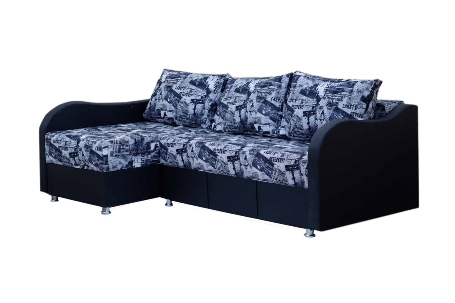 Угловой диван "Байкал" (Кристалл-1) 1,44*2,05 м – фото 1